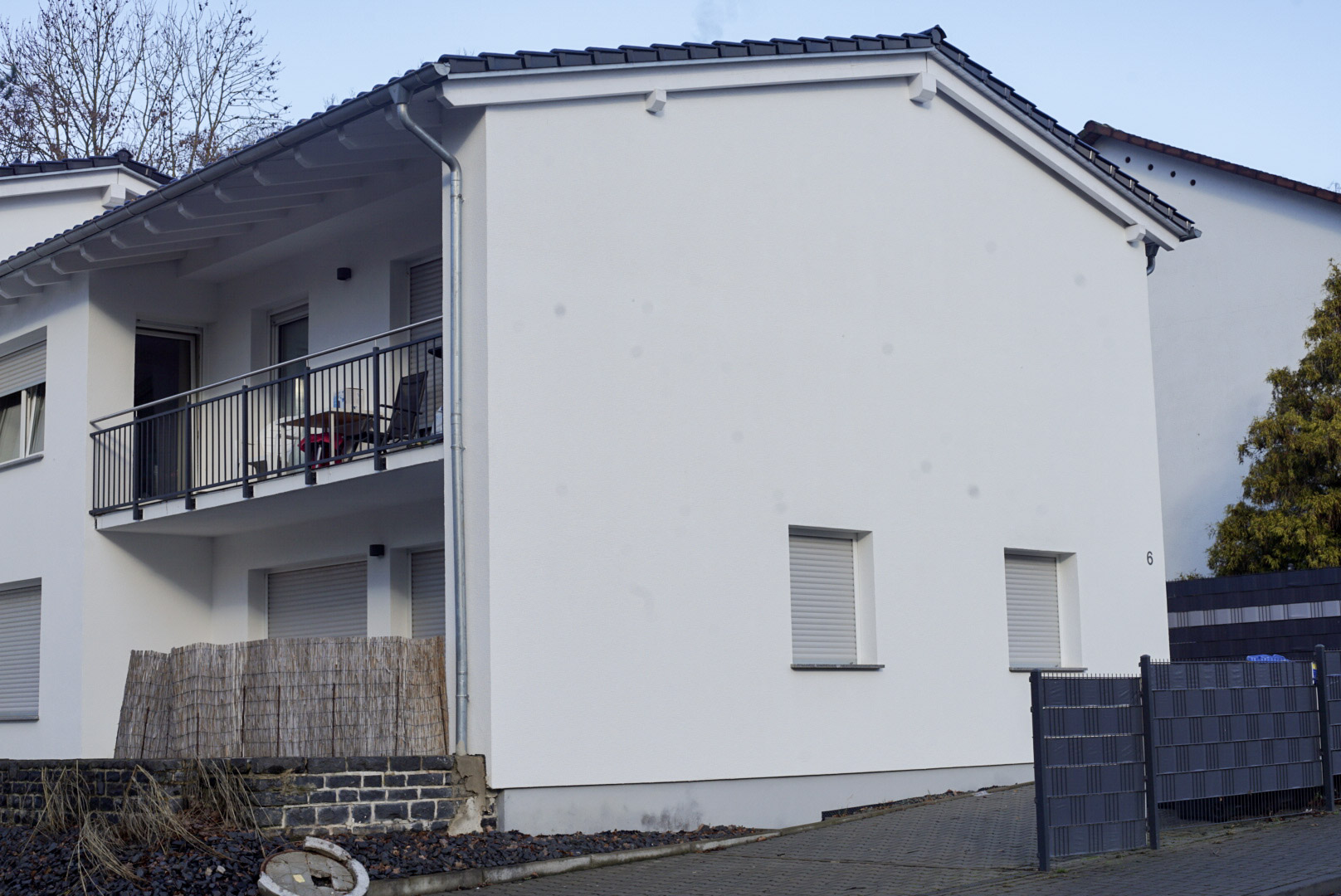 Professionell betreutes Wohnhaus während der Bauphase