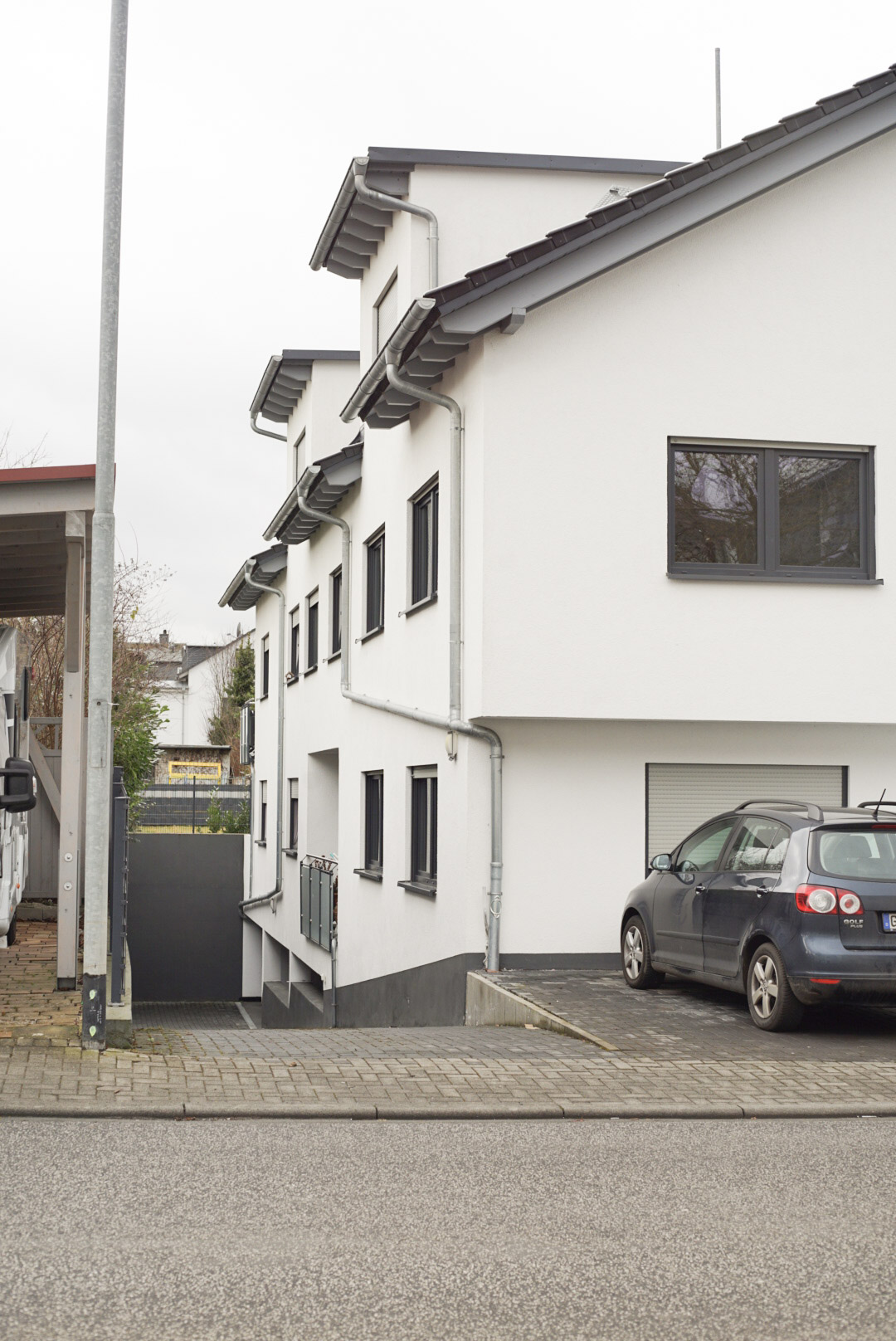 Abgeschlossenes Bauprojekt